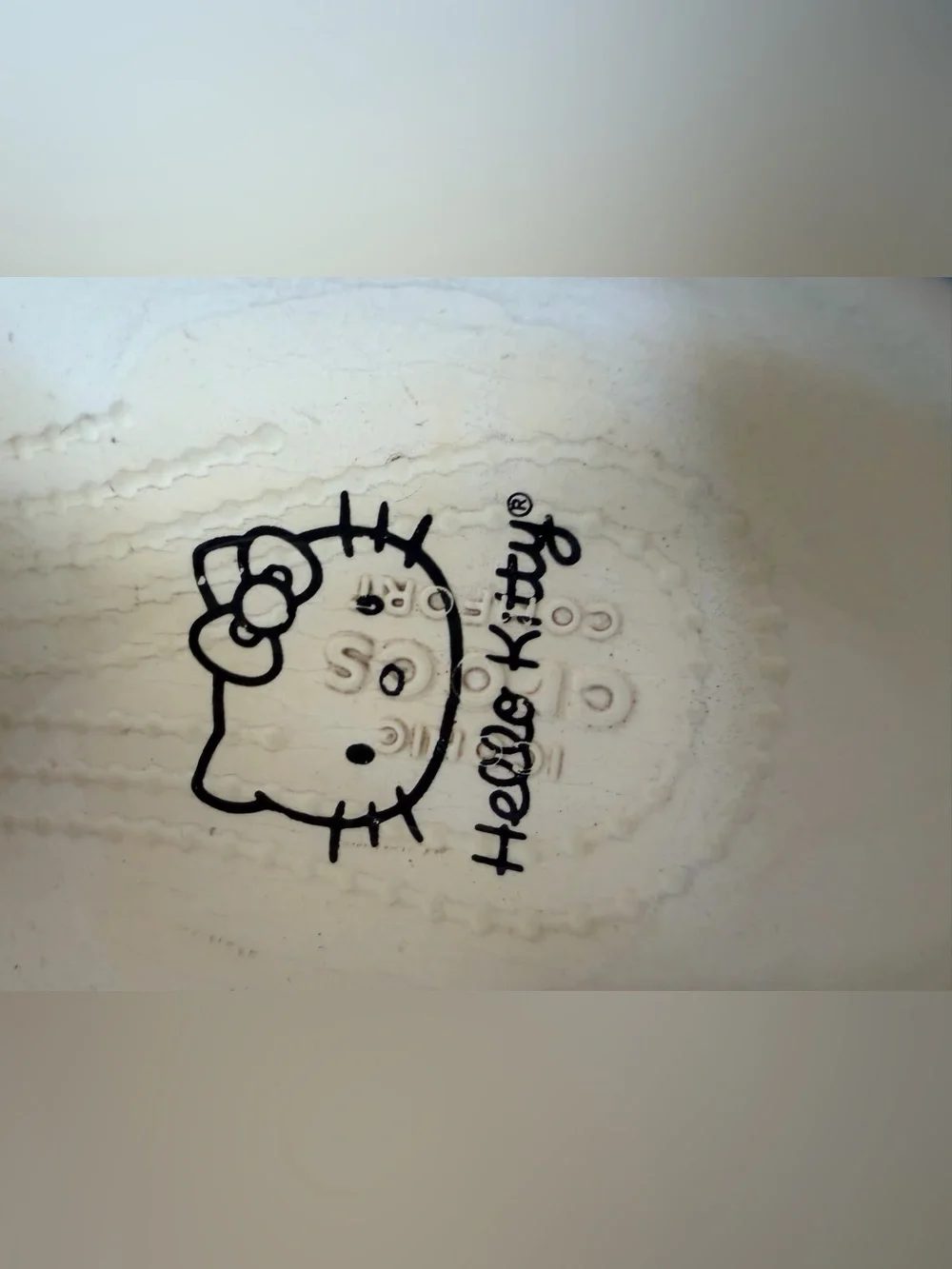 Hello Kitty 50th Anniversary Red, White and Blue Kids Slip-On Crocs